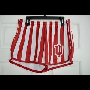 Indiana University candy stripe shorts